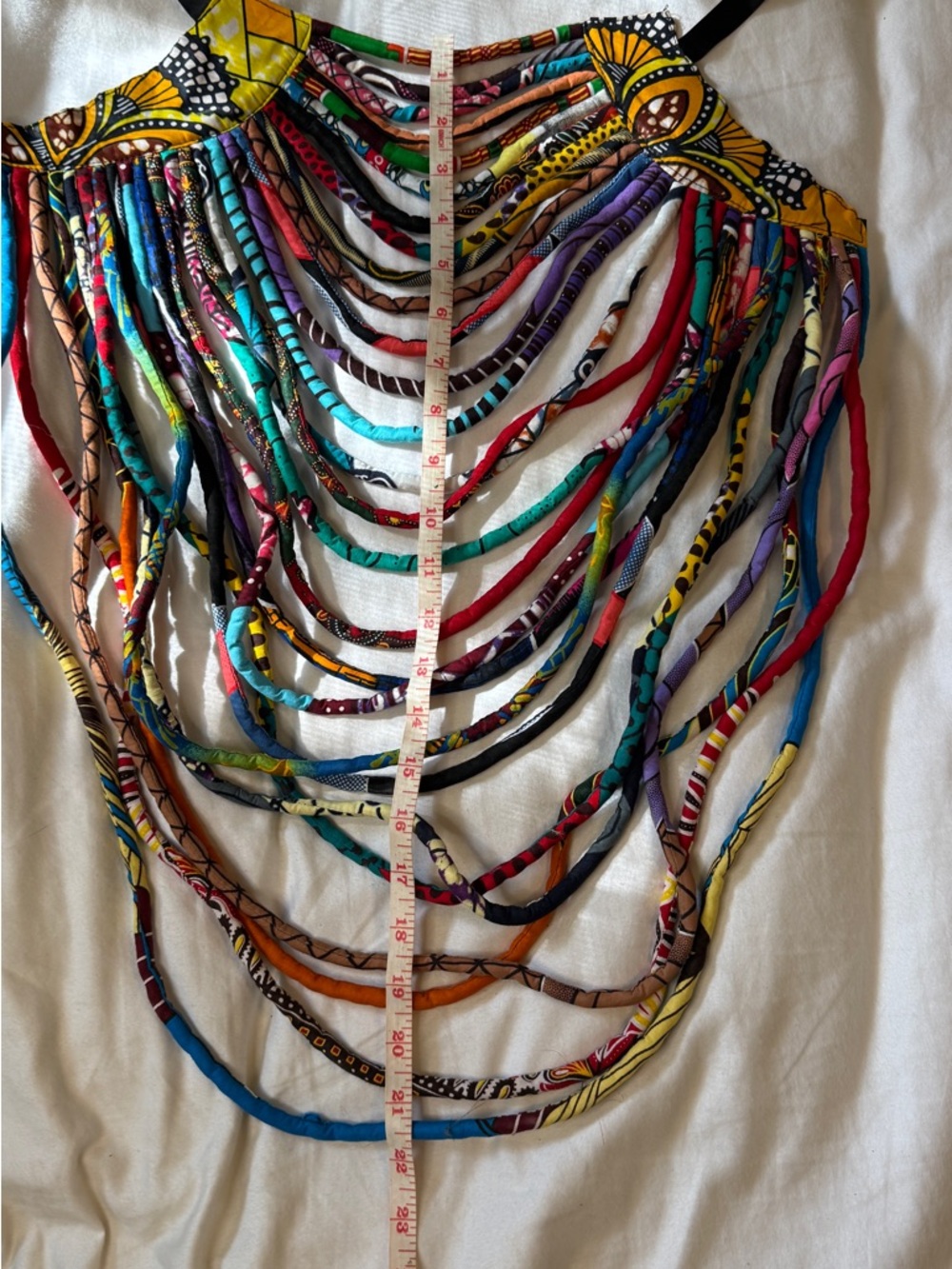 Burning Man Coachella Festival Body Jewelry African Statement Necklace top - Picture 9 of 9